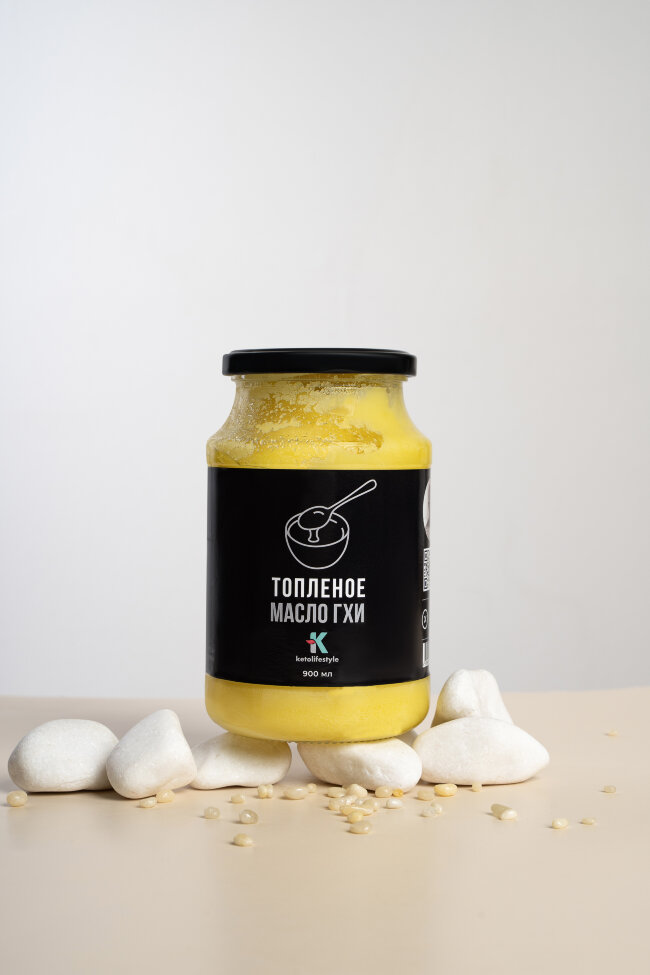 Топленое масло ГХИ Ketolifestyle, 900 мл